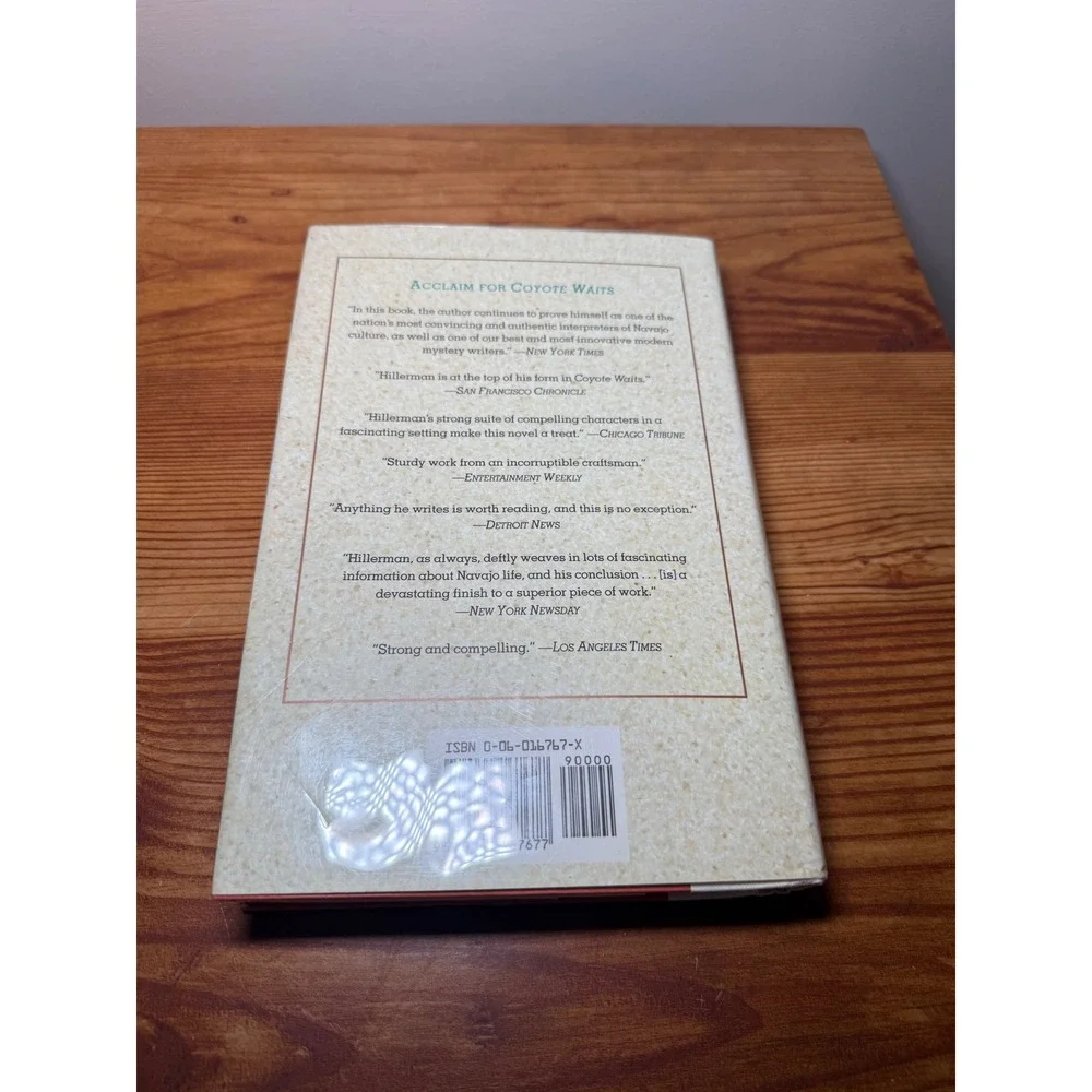 Sacred Clowns Tony Hillerman Fiction Mystery Novel Book 1st Edition 1993